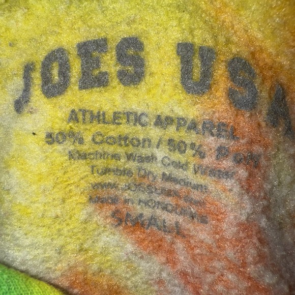 Tie Dye Multi-Color Long Sleeve Hoodie - Picture 6 of 6